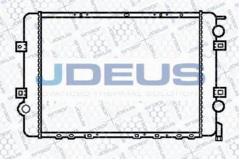 Jdeus 023M79 - Radiators, Motora dzesēšanas sistēma autodraugiem.lv