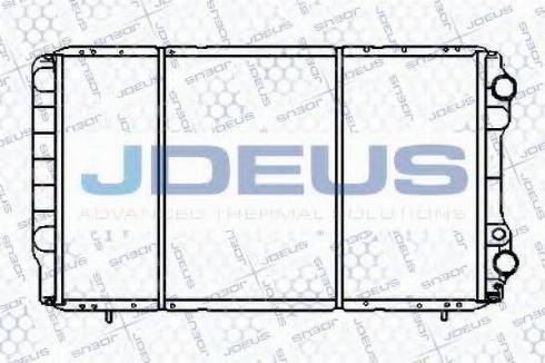 Jdeus 023N37 - Radiators, Motora dzesēšanas sistēma autodraugiem.lv