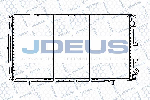 Jdeus 023V31 - Radiators, Motora dzesēšanas sistēma autodraugiem.lv