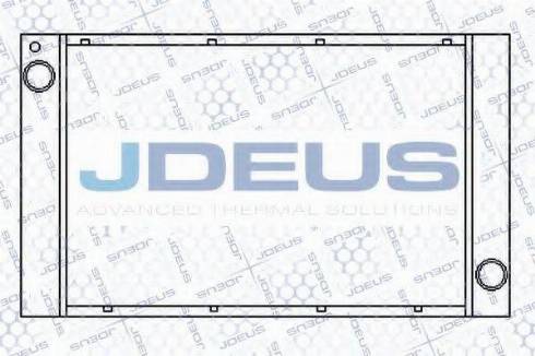Jdeus 070M03 - Radiators, Motora dzesēšanas sistēma autodraugiem.lv