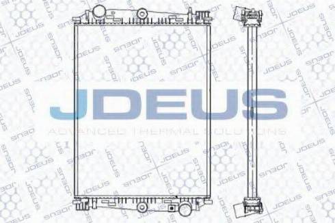 Jdeus 108M04B - Radiators, Motora dzesēšanas sistēma autodraugiem.lv