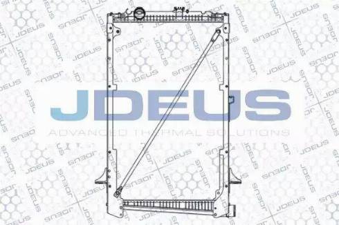 Jdeus 108M05 - Radiators, Motora dzesēšanas sistēma autodraugiem.lv