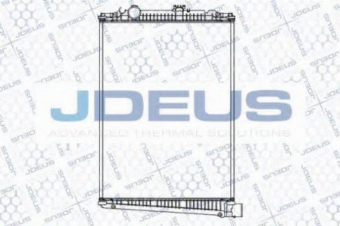 Jdeus 108M06B - Radiators, Motora dzesēšanas sistēma autodraugiem.lv