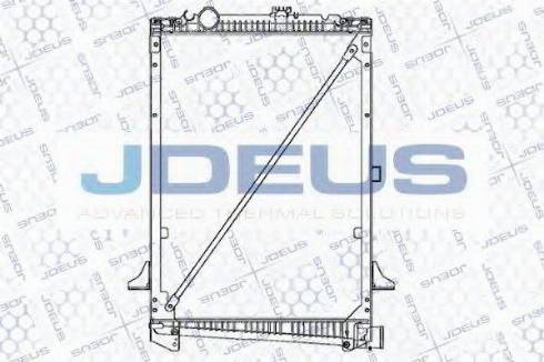 Jdeus 108M06 - Radiators, Motora dzesēšanas sistēma autodraugiem.lv