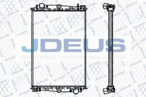 Jdeus 108M03B - Radiators, Motora dzesēšanas sistēma autodraugiem.lv