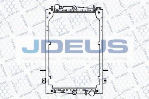 Jdeus 108M03 - Radiators, Motora dzesēšanas sistēma autodraugiem.lv