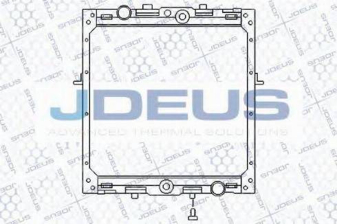 Jdeus 108M02 - Radiators, Motora dzesēšanas sistēma autodraugiem.lv