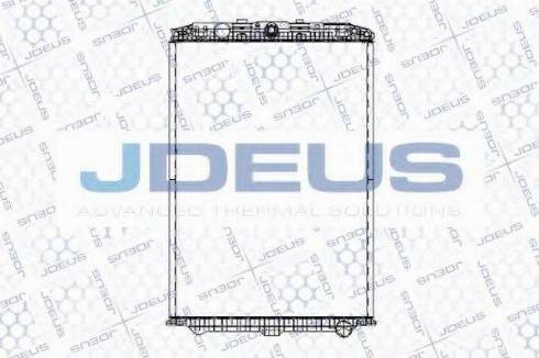 Jdeus 108M07B - Radiators, Motora dzesēšanas sistēma autodraugiem.lv