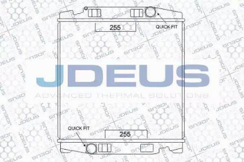 Jdeus 114M14 - Radiators, Motora dzesēšanas sistēma autodraugiem.lv