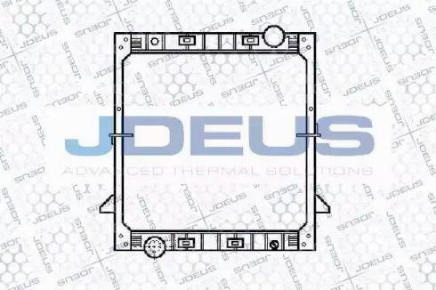 Jdeus 114M10 - Radiators, Motora dzesēšanas sistēma autodraugiem.lv