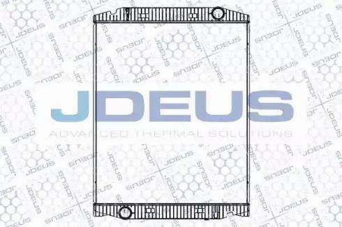 Jdeus 114M12 - Radiators, Motora dzesēšanas sistēma autodraugiem.lv