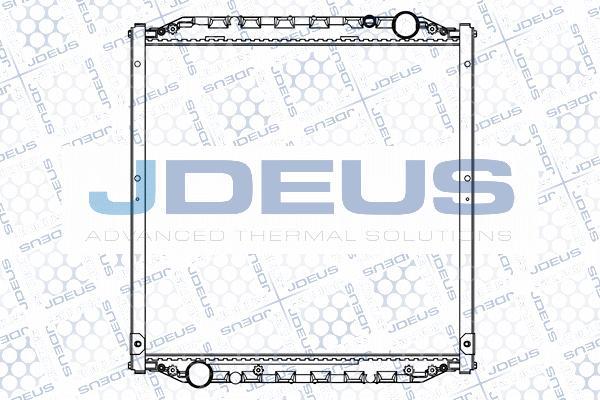 Jdeus 115M05 - Radiators, Motora dzesēšanas sistēma autodraugiem.lv