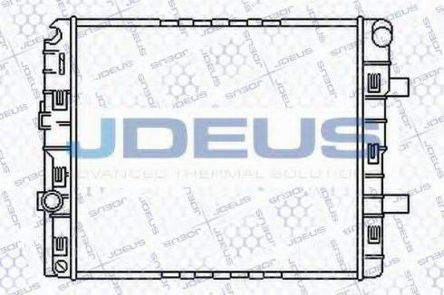 Jdeus 117M49 - Radiators, Motora dzesēšanas sistēma autodraugiem.lv