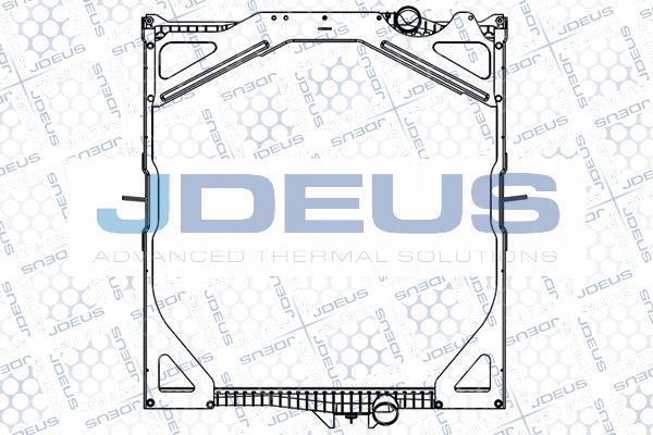 Jdeus 131M08A - Radiators, Motora dzesēšanas sistēma autodraugiem.lv