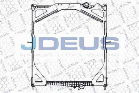 Jdeus 131M11A - Radiators, Motora dzesēšanas sistēma autodraugiem.lv