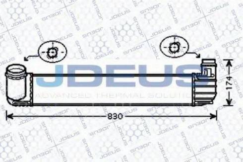 Jdeus 823M91 - Starpdzesētājs autodraugiem.lv