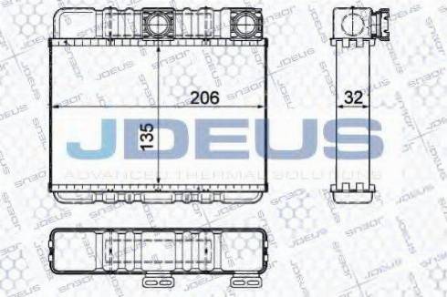 Jdeus 205M16 - Siltummainis, Salona apsilde autodraugiem.lv