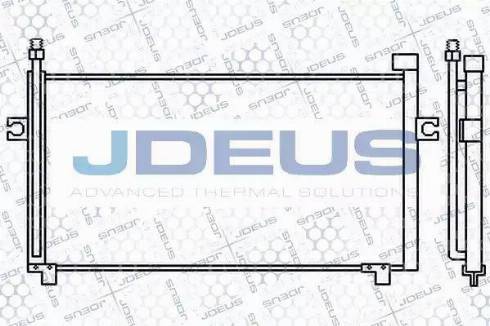 Jdeus 719M17 - Kondensators, Gaisa kond. sistēma autodraugiem.lv