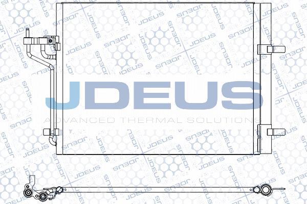 Jdeus 712M40 - Kondensators, Gaisa kond. sistēma autodraugiem.lv
