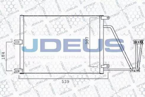 Jdeus 720M50 - Kondensators, Gaisa kond. sistēma autodraugiem.lv