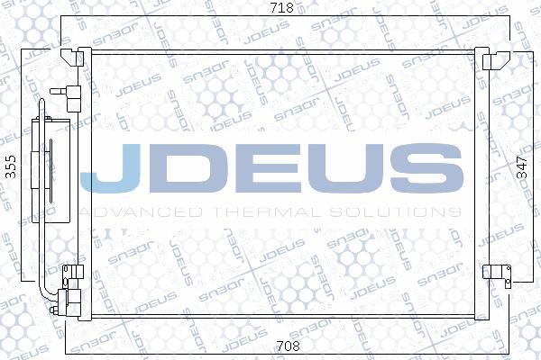 Jdeus 720M57 - Kondensators, Gaisa kond. sistēma autodraugiem.lv