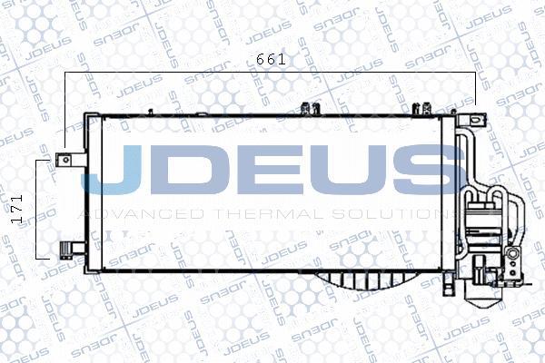 Jdeus 720M16 - Kondensators, Gaisa kond. sistēma autodraugiem.lv