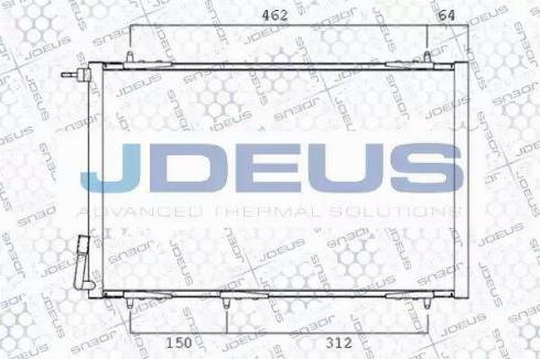 Jdeus 721M36 - Kondensators, Gaisa kond. sistēma autodraugiem.lv