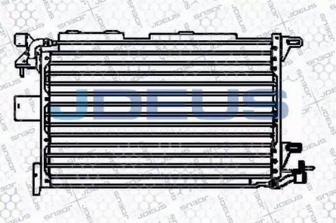 Jdeus 721V16 - Kondensators, Gaisa kond. sistēma autodraugiem.lv