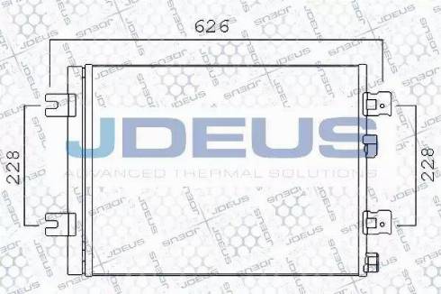 Jdeus 723M56 - Kondensators, Gaisa kond. sistēma autodraugiem.lv