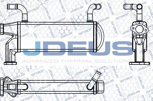 Jdeus EG030028C - Radiators, Izplūdes gāzu recirkulācija autodraugiem.lv