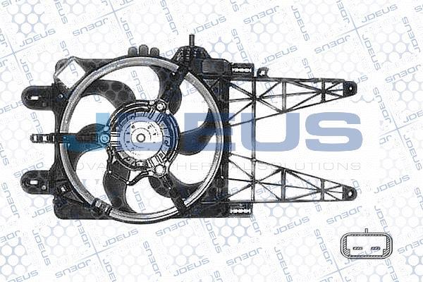 Jdeus EV0110600 - Ventilators, Motora dzesēšanas sistēma autodraugiem.lv