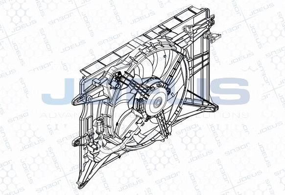 Jdeus EV0111590 - Ventilators, Motora dzesēšanas sistēma autodraugiem.lv