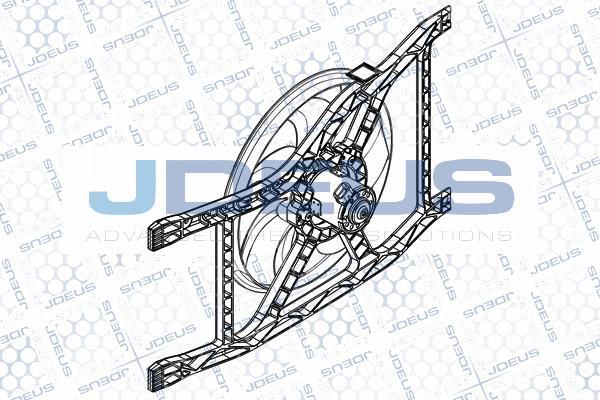 Jdeus EV0111520 - Ventilators, Motora dzesēšanas sistēma autodraugiem.lv