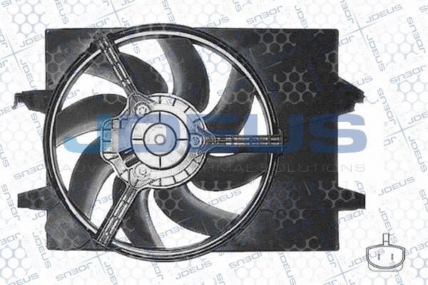 Jdeus EV0121080 - Ventilators, Motora dzesēšanas sistēma autodraugiem.lv