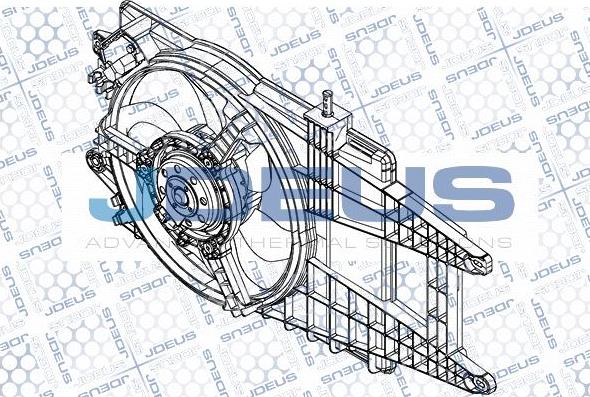 Jdeus EV0360140 - Ventilators, Motora dzesēšanas sistēma autodraugiem.lv