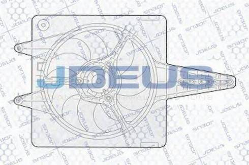 Jdeus EV02303 - Ventilators, Motora dzesēšanas sistēma autodraugiem.lv