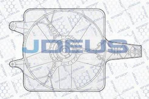 Jdeus EV02228 - Ventilators, Motora dzesēšanas sistēma autodraugiem.lv