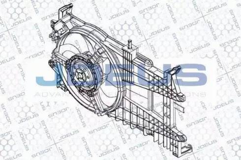 Jdeus EV848700 - Ventilators, Motora dzesēšanas sistēma autodraugiem.lv