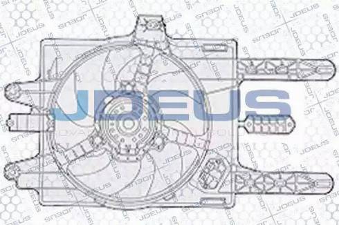 Jdeus EV815601 - Ventilators, Motora dzesēšanas sistēma autodraugiem.lv