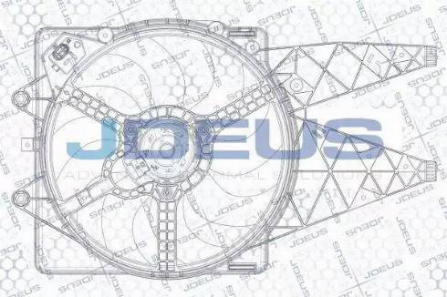 Jdeus EV882415 - Ventilators, Motora dzesēšanas sistēma autodraugiem.lv