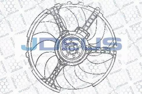 Jdeus EV837900 - Ventilators, Motora dzesēšanas sistēma autodraugiem.lv