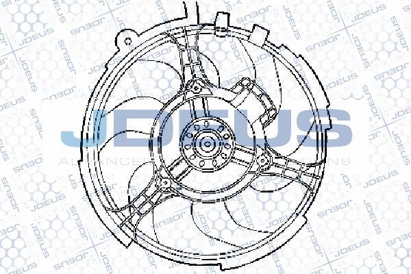 Jdeus EV837300 - Ventilators, Motora dzesēšanas sistēma autodraugiem.lv