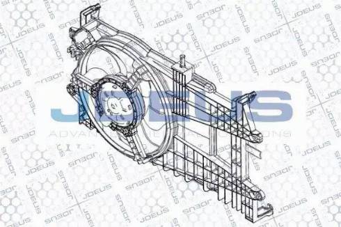 Jdeus EV820400 - Ventilators, Motora dzesēšanas sistēma autodraugiem.lv