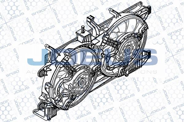 Jdeus EV8A5610 - Ventilators, Motora dzesēšanas sistēma autodraugiem.lv