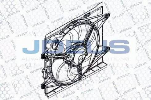 Jdeus EV8B0210 - Ventilators, Motora dzesēšanas sistēma autodraugiem.lv