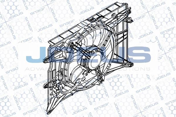 Jdeus EV8C6140 - Ventilators, Motora dzesēšanas sistēma autodraugiem.lv