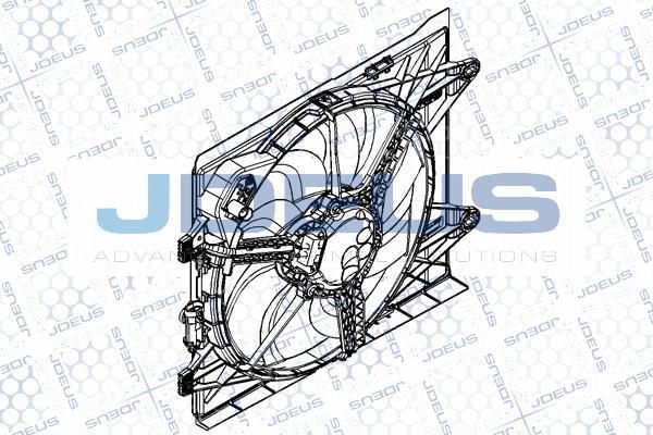 Jdeus EV8C6710 - Ventilators, Motora dzesēšanas sistēma autodraugiem.lv