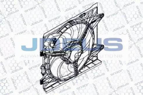 Jdeus EV8C0310 - Ventilators, Motora dzesēšanas sistēma autodraugiem.lv