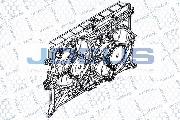 Jdeus EV8E9740 - Ventilators, Motora dzesēšanas sistēma autodraugiem.lv