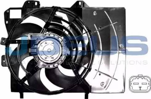 Jdeus EV210350 - Ventilators, Motora dzesēšanas sistēma autodraugiem.lv